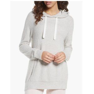 Barefoot Dreams CozyChic Lite Hoodie Silver